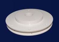 Round Porcelain Machining Ceramic Parts / High Precision Machining Service
