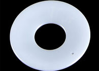 White Zirconia Ceramic Ring , Alumina Zirconia Ceramic Washer  / CE