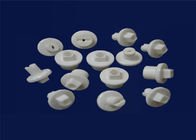 Wear Resistant / Al2O3 Alumina Ceramic Sandblasting Nozzles White / Ivory