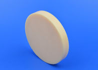 Electrical Insulation Alumina Ceramic Block Round Shape Wear Resistant