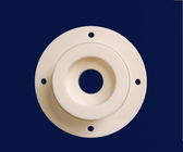 Glazing Round White Or Black Ceramic Disc Al203 Material Durable