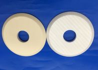 Glazing Round White Or Black Ceramic Disc Al203 Material Durable