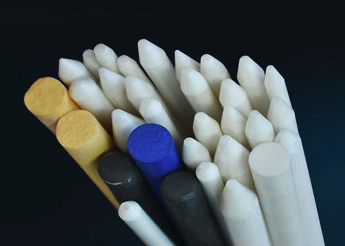 High Purity Insulation Machinable Ceramic Rod / Advanced Industrial Ceramics Parts