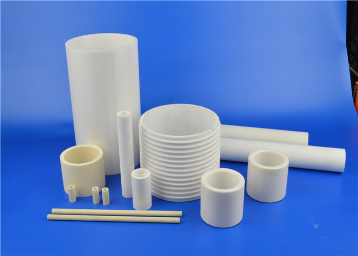 High Temperature Wear Resistant 95 97 99 Machinable Alumina Ceramic Thread Tube
