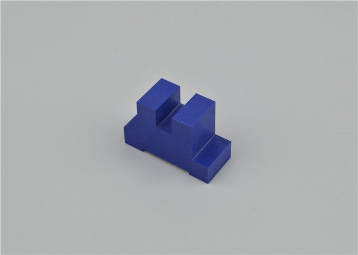Precision Blue Black Zirconia Machinable Ceramic Block Foundation Support
