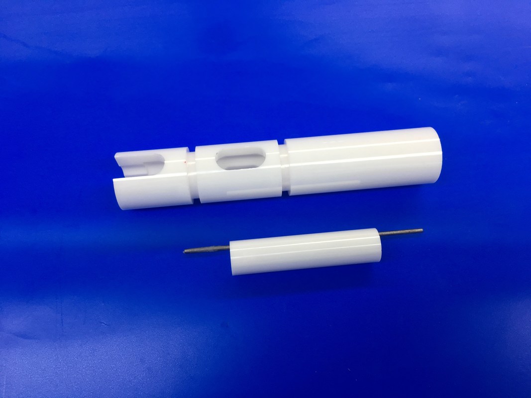 High Toughness Polishing Zirconia Ceramic Rods Components For Precision