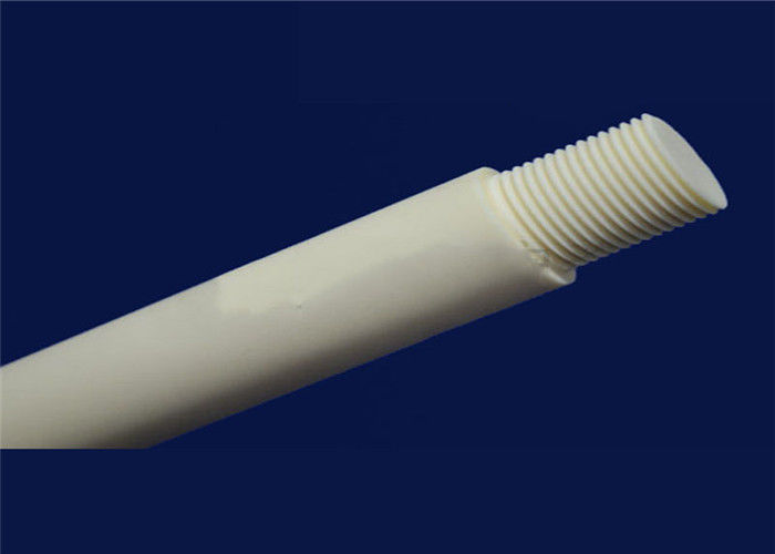 High precision insulating 95%-99.99% alumina Al203 ceramic threaded rod with good quality