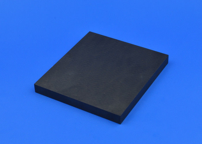High Strength Black Ceramic Substrate / Ceramic Block Square Shape