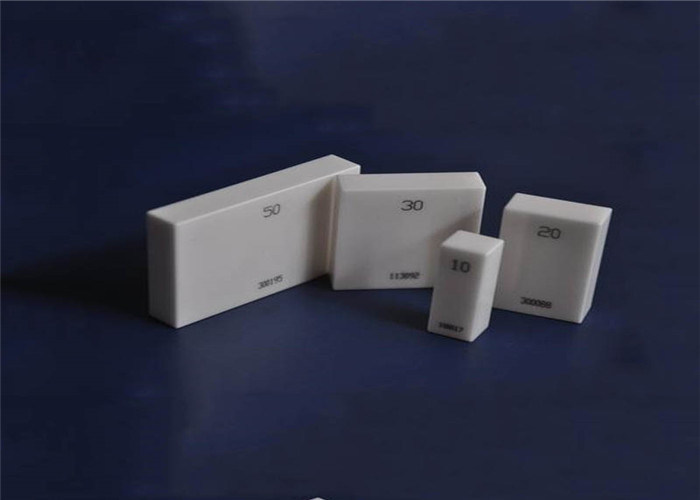 OEM 99 Alumina Ceramic Plate , Al2o3 Ceramic Sheet For Mining