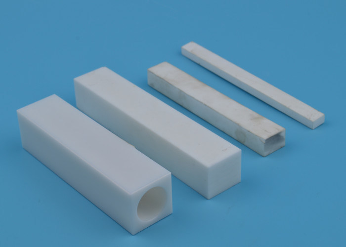 Alumina or Zirconia Material Square Ceramic Rod High Temperature Resistant