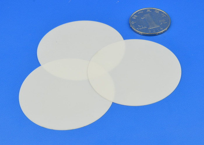 Thin Alumina Ceramic Disc / Alumina Ceramic Plates For Semiconductor