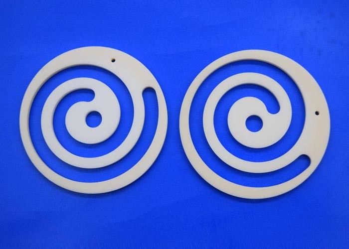 99.5% Alumina Ceramic Insulating Ring High Precision Machined
