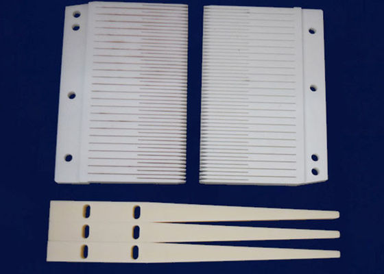 Custom Polished Industrial precision ceramic components White Zirconia Alumina