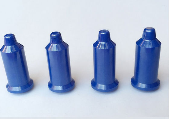 Blue Custom Ceramic Pins Zirconia Ceramic Centering Pin For Automobile Welding Field