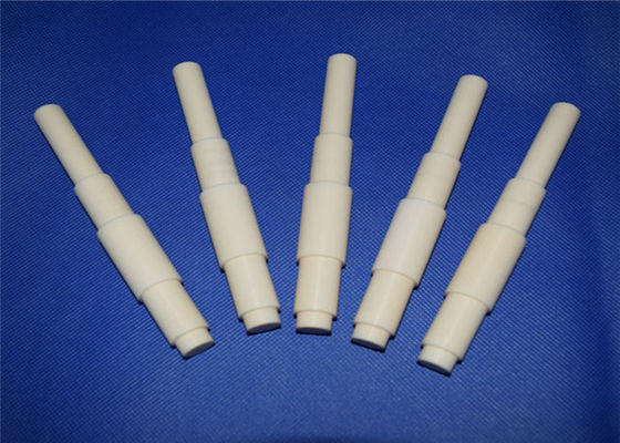 Chemical Resisting Ceramic Shaft Wear 99% Alumina Ceramic Shaft Rod With Good Thermal Conductive