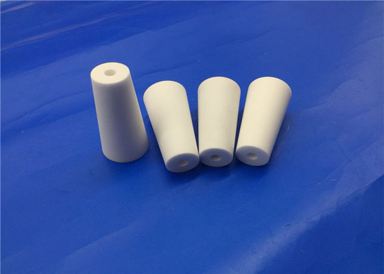 Ivory Ceramic Sandblasting Nozzle , Industrial Alumina Ceramic Suction Nozzle