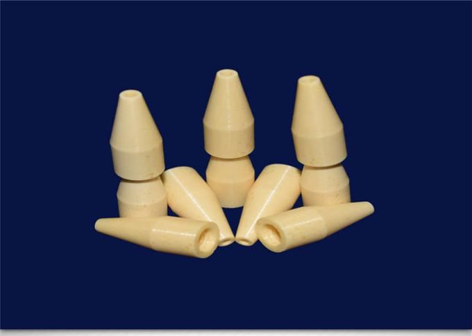 Wear Resistant Ceramic Sandblasting Nozzles Anti Corrosion ZrO2 Size Customized