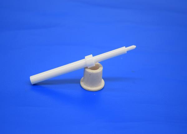 High Hardness Polished Zirconia Ceramic Pin / Rod / Bar for Industrial Machine Parts