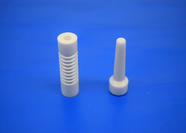 Wear Resistance Zirconia Ceramic Threaded Rod , Alumina Threaded Rod And Screws