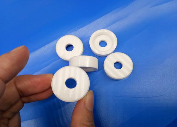 High HV Hardness Zirconia Ceramic Parts Fire Resistance Zirconia Ceramic Washer