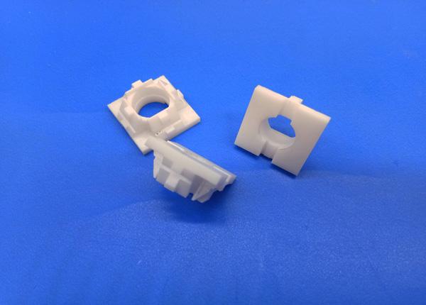 Small Size Machining Ceramic Parts Zirconia Square Shaped Lantern Ring / Piece / Parts