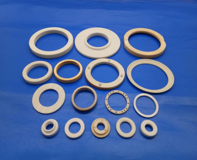 Small Size Machining Ceramic Parts Zirconia Square Shaped Lantern Ring / Piece / Parts