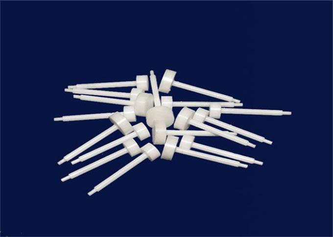 White Polished Zirocnia Ceramic Rod / Small Ceramic Roller Pin