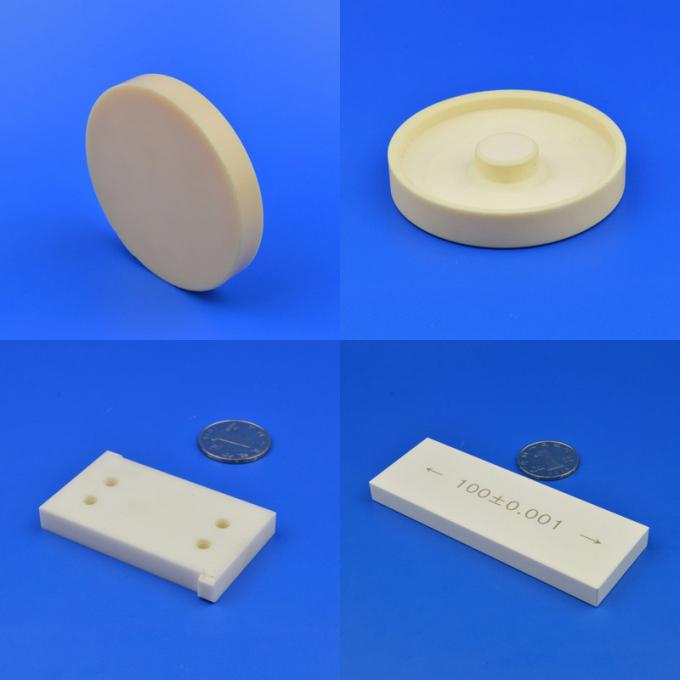 Machinery Zirconia and High Purity Alumina Ceramic Disc Plates with Hole