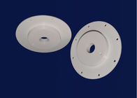 Round Alumina Ceramic Parts Plate High Temperature Ceramics Machining Service