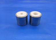 High Pressure Wear Resistant Zirconia Ceramic To Metal Shaft Bearing / Zro2 Sleeve / Bushing​