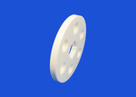 White Alumina Ceramic Disc High Temp Resistance Up Tp 1700 Celsius