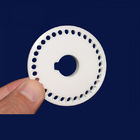 Aluminium Oxide Circular Alumina Ceramic Plate White Round Block Ceramic Discs