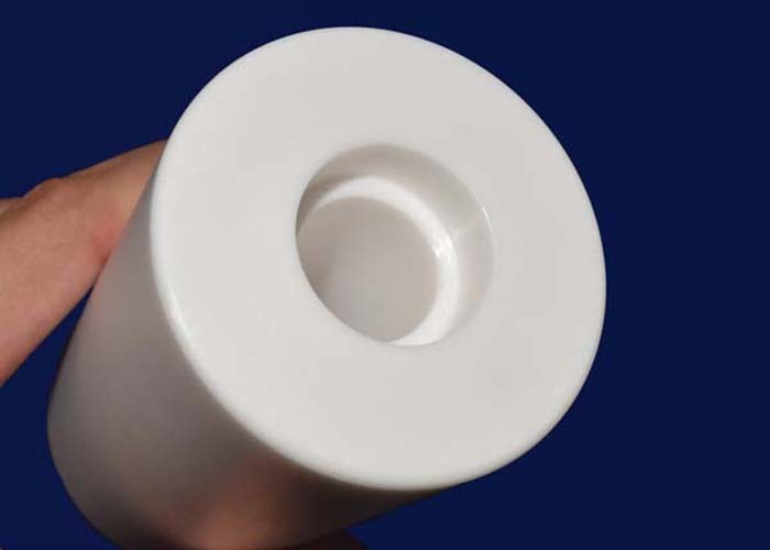 High Temperature 99 Al2O3 Alumina Ceramic Tube / Small Ceramic Pipe