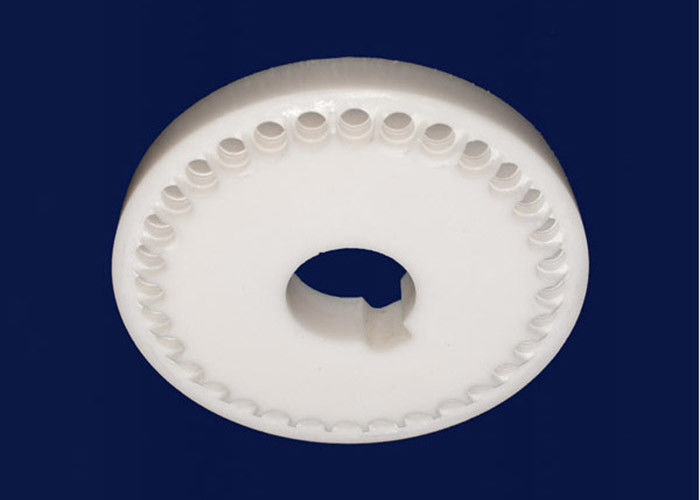 Al2O3 / Alumina Zirconia Ceramic Insulation Washer Parts High Toughness