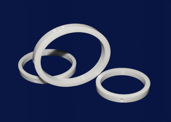 Alumina / Al2O3 Ceramic Pump Seal Ring , Rapid Prototyping Ceramics Parts