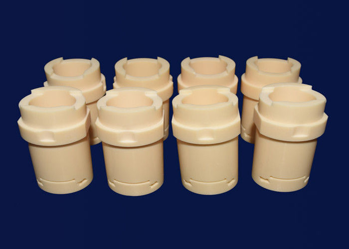 Polishing High Temperature Zirconia Ceramic Pipe Customized For Testing Machine