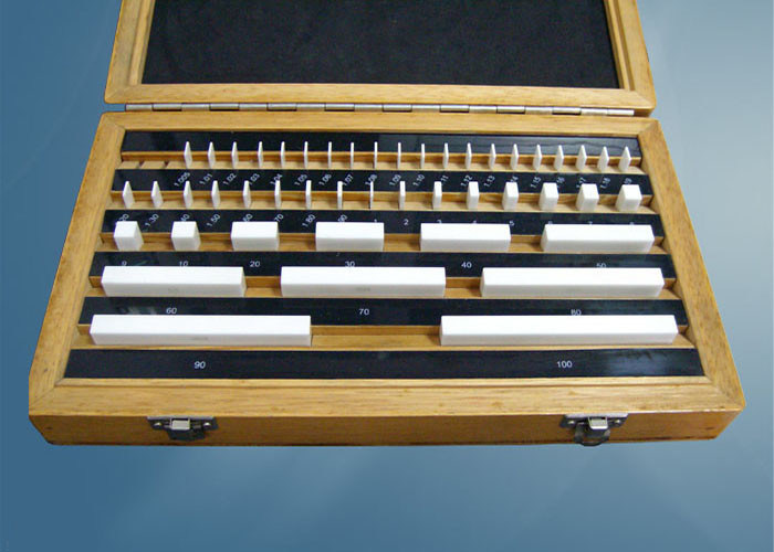 Customized Calibration Ceramic Gage Blocks Alumina Zirconia Ceramic
