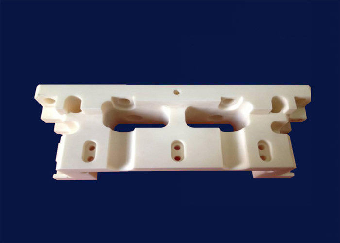 Insulating Precision Machinable Ceramic Block  Machining Ceramic Parts Drilling Hole