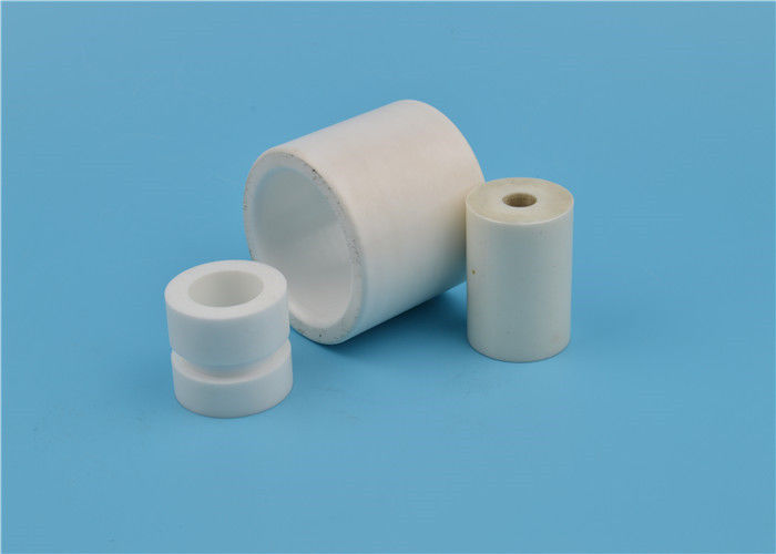 Electrical Insulating Alumina Ceramic Tube Alumina Sleeve / Bushing / Piston