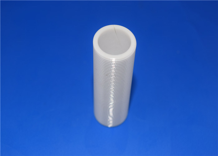High Hardness Precision ZirconiaThread Tube Wear Resistance , Zirconia