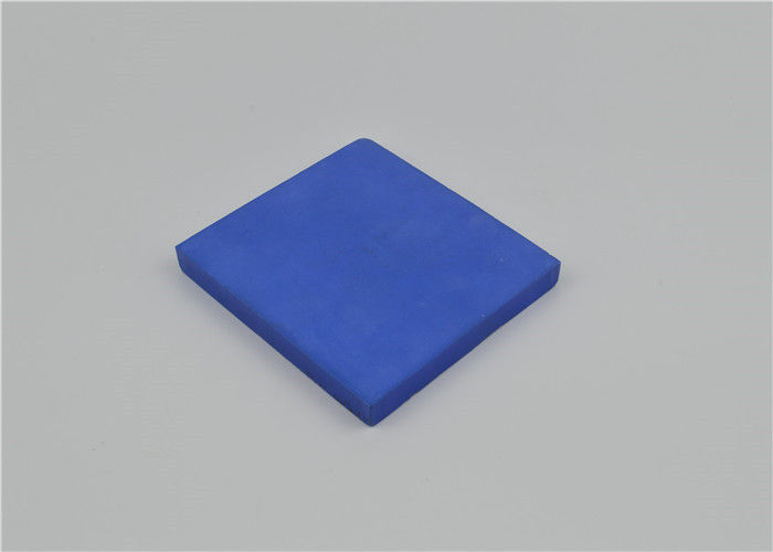 Good Strength Blue Zirconia Plates Thickness  0.6mm 1mm Ceramic Plates Customized
