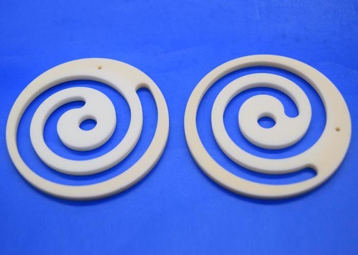 Precision Thermal Insulation Alumina Ceramic Gasket with Coil Heat