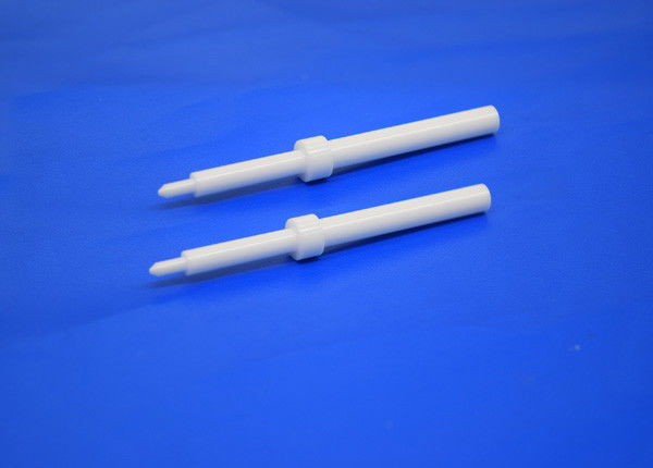 High Hardness Polished Zirconia Ceramic Pin / Rod / Bar for Industrial Machine Parts