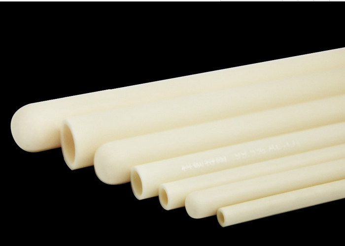 Durable Alumina Tube Ceramic Corundum Tube Heat Resistant For Furnace Use