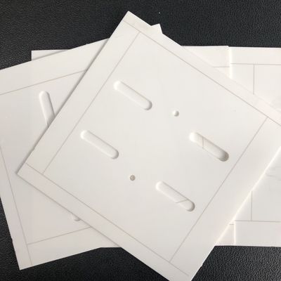 Laser Cutting Alumina Ceramic Plate 95% Wear Resistant Alumina Ceramic Substrate 10.7 Gpa