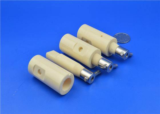Ceramic Plunger Pump , Ceramic Valveless Metering Pumps and Dispensors Spool Valve
