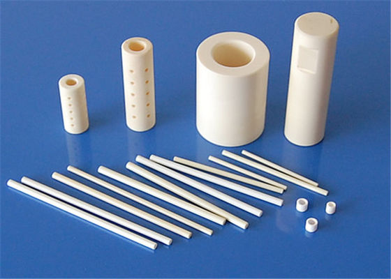 Electrical Insulation 95% Alumina Precision Ceramic Rods 0.3mm - 50mm OD