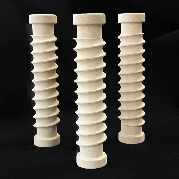 Mullite Components Cordierite Refractory Custom Ceramic Parts Mullite Ceramic Part