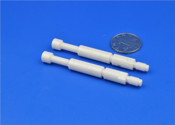 High temperature resistance over 95% Al2O3 white viory alumina/zirconia ceramic rods