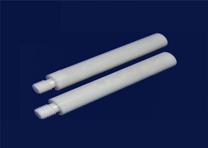 95% high purity high temperature threaded alumina/zirconia ceramic rods